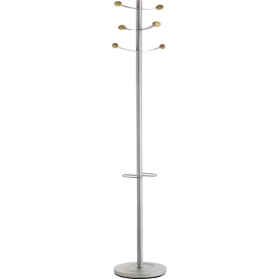 UNILUX Garderobenständer BOUQUET 400069048 173cm 6Haken metallgrau UNILUX Garderobenständer BOUQUET 400069048 173cm 6Haken metallgrau