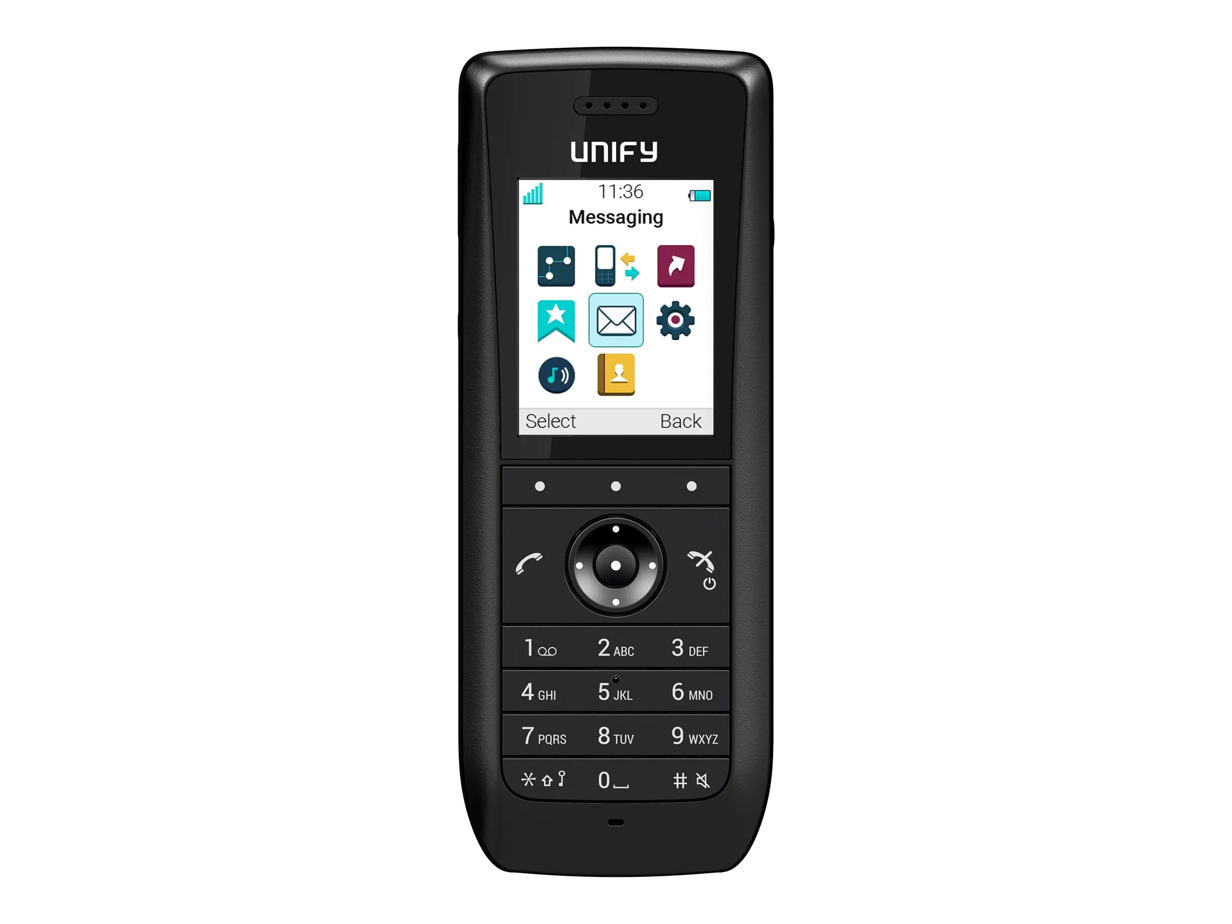 Unify OpenScape WLAN Phone WL4 - Schnurloses VoIP-Telefon - mit Bluetooth-Schnittstelle - IEEE 802.11a/b/g/n/ac (Wi-Fi) L30250-F600-C327