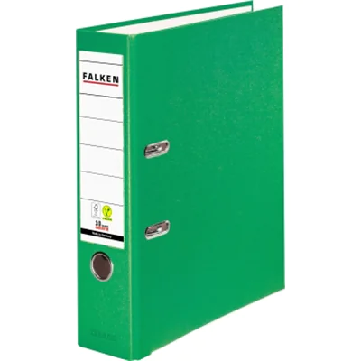 Falken Ordner S80 11286739 DIN A4 80mm PP hellgrün Falken Ordner S80 11286739 DIN A4 80mm PP hellgrün