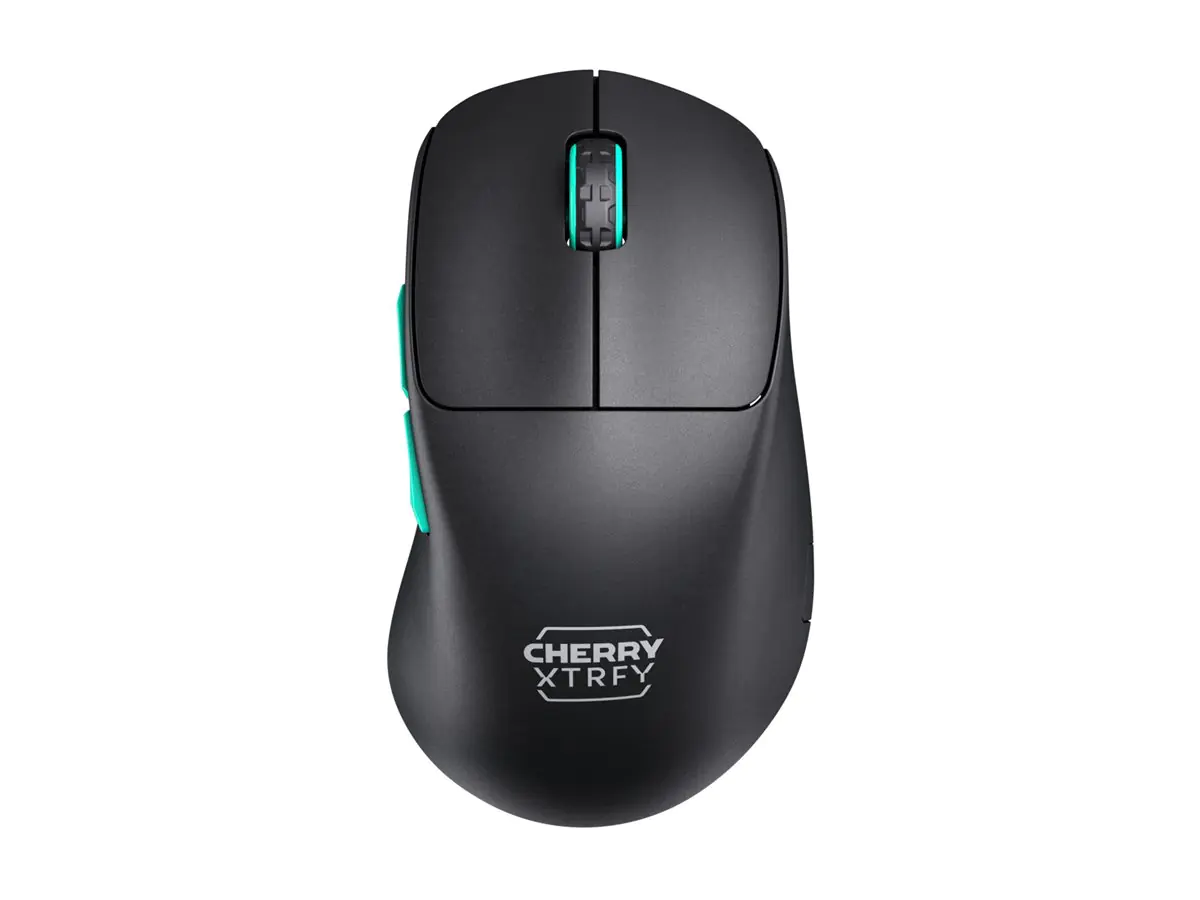 Cherry Xtrfy M64 - Maus - ergonomisch - 5 Tasten - kabellos - 2.4 GHz - kabelloser Empfänger (USB) Cherry Xtrfy M64 - Maus - ergonomisch - 5 Tasten - kabellos - 2.4 GHz - kabelloser Empfänger (USB)