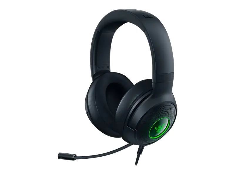 Razer Kraken V3 X - Headset - ohrumschließend - kabelgebunden - USB-A