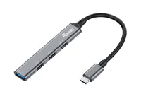 Equip USB-Hub 4-Port 3.0 ->3x2.0+TypC A o.Netzteil grau - Hub Equip USB-Hub 4-Port 3.0 ->3x2.0+TypC A o.Netzteil grau - Hub