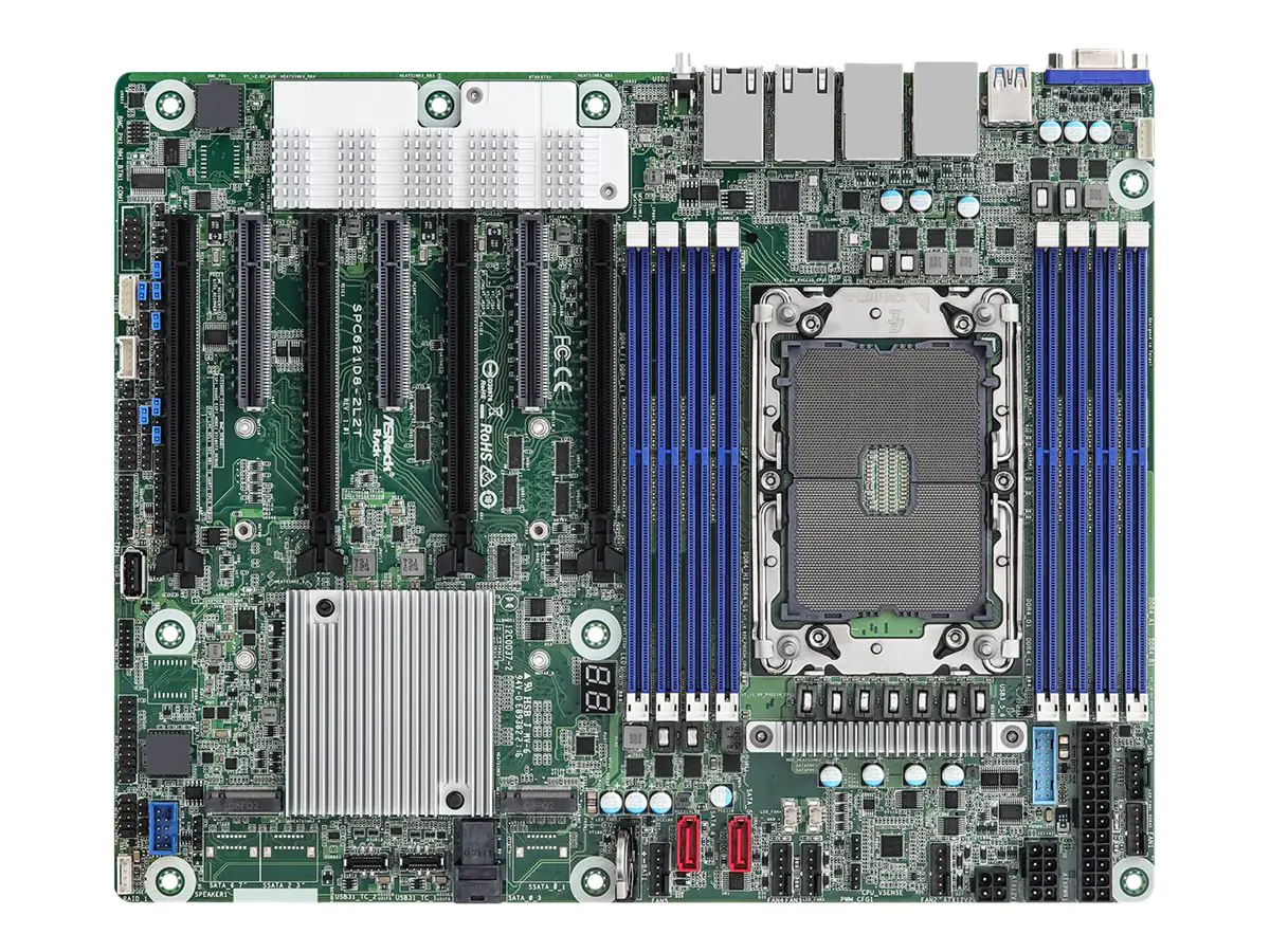 ASRock Rack SPC621D8-2L2T - Motherboard - ATX - DDR4-SDRAM - DIMM - 1.2 V
