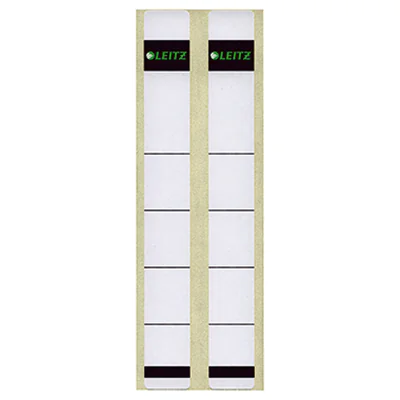 Leitz Ordneretikett 16460085 kurz/ extra schmal Papier gr 10 St./Pack. Leitz Ordneretikett 16460085 kurz/ extra schmal Papier gr 10 St./Pack.
