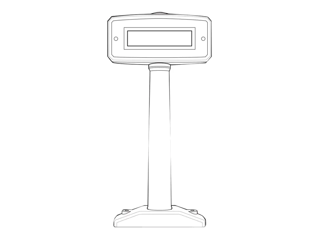 Zebra - Barcodescanner-Ferndisplay - für Zebra MP6000 Long, MP6000 Medium, MP6000 Short, MP7000