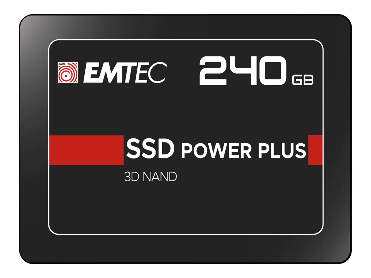 EMTEC X150 Power Plus 3D NAND - 240 GB SSD - intern - 2.5" (6.4 cm) - SATA 6Gb/s