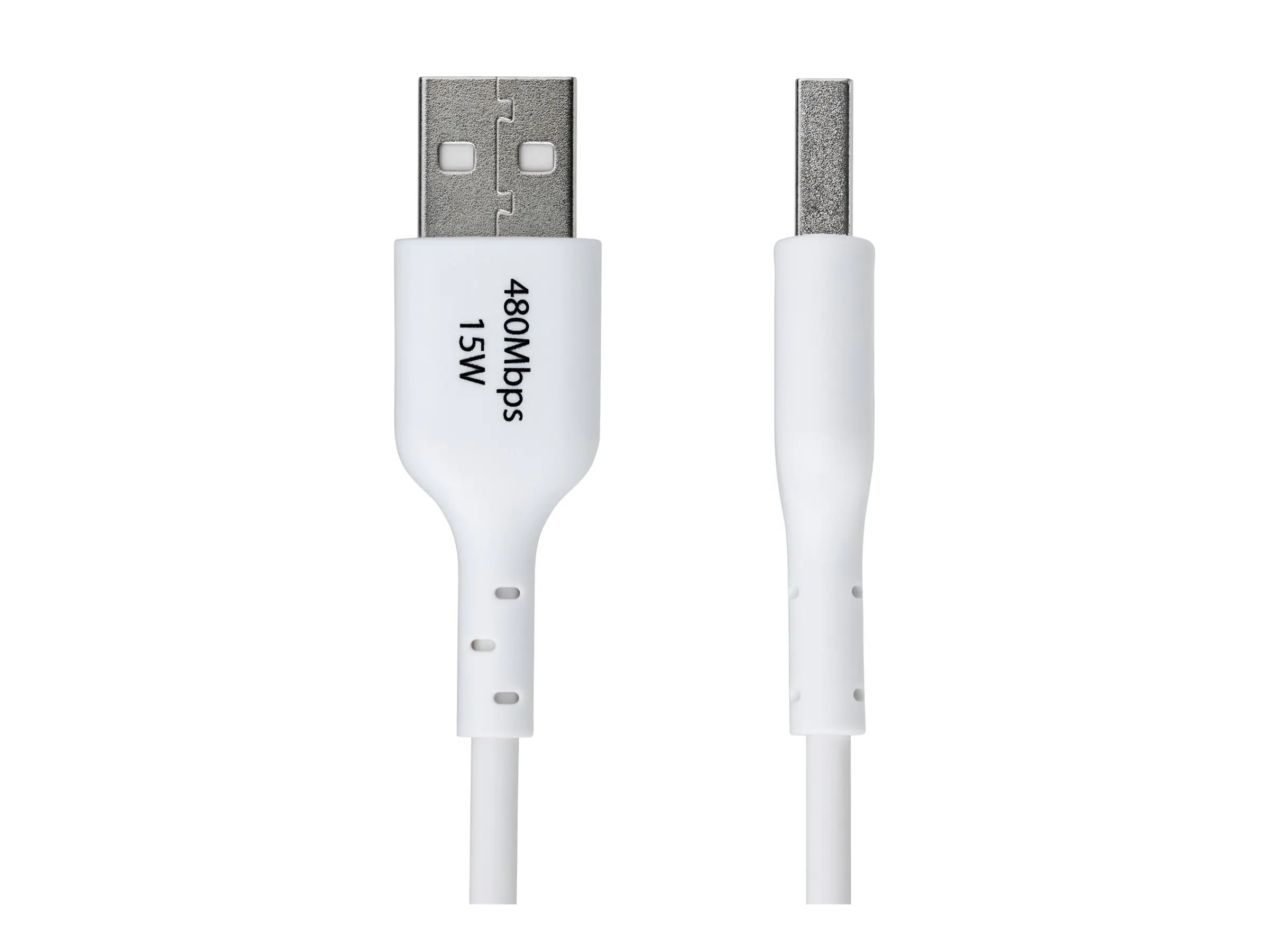 StarTech.com 3ft (1m) White USB-A to USB-C Charging Cable/Cord, M/M - USB-Kabel - USB (M)