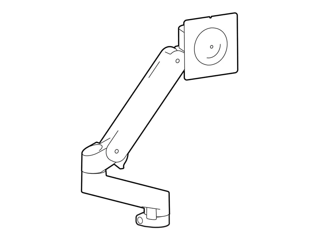 Ergotron LX Pro - Befestigungskit (Monitorarm, Verlängerung, Monitor-Schwenkarm, Stangenring, Bef