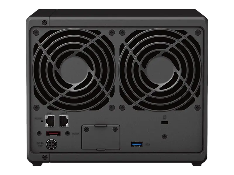 Synology Disk Station DS923+ - NAS-Server - 4 Schächte - SATA 6Gb/s / eSATA - RAID RAID 0, 1, JBOD, 5, 6, 10 - RAM 4 GB - Gigabit Ethernet - iSCSI Support