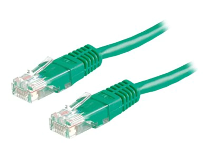 VALUE - Patch-Kabel - RJ-45 (M) zu RJ-45 (M) - 3 m - UTP - CAT 6e - geformt, verseilt - grün