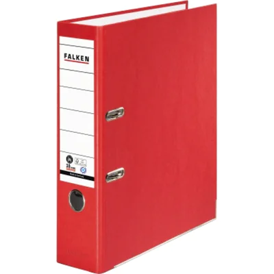 Falken Ordner Recycolor 11285632 DIN A4 80mm Papier rot Falken Ordner Recycolor 11285632 DIN A4 80mm Papier rot