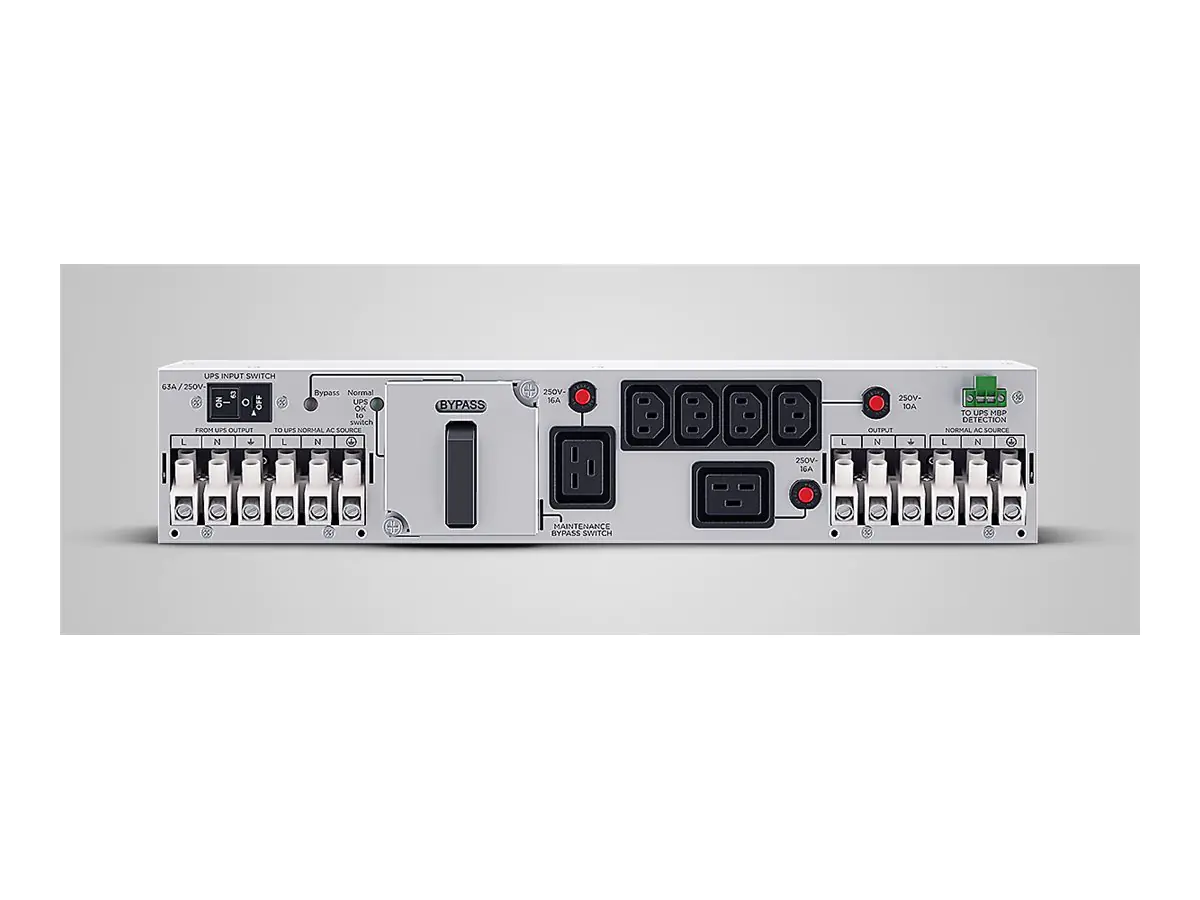 CyberPower Systems CyberPower Maintenance Bypass PDU MBP63AHVHW62U - Stromverteilungseinheit (Rack - einbaufähig)