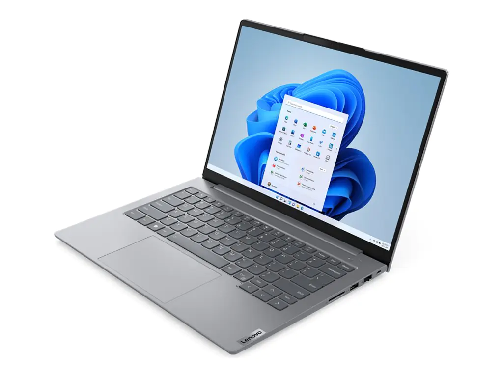 Lenovo ThinkBook 14 G6 IRL 21KG - 180°-Scharnierdesign - Intel Core i7 13700H / 2.4 GHz - Win 11 Pro - Intel Iris Xe Grafikkarte - 32 GB RAM - 1 TB SSD NVMe - 35.6 cm (14") IPS 1920 x 1200 - Wi-Fi 6 - Arctic Grey - kbd: Deutsch - mit 1 Jahr Lenovo Premier