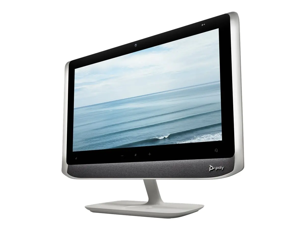 Poly Studio P21 - LCD-Monitor - 54.6 cm (21.5") - 1920 x 1080 Full HD (1080p) - 250 cd/m² - 1000:1 - USB-C - Lautsprecher