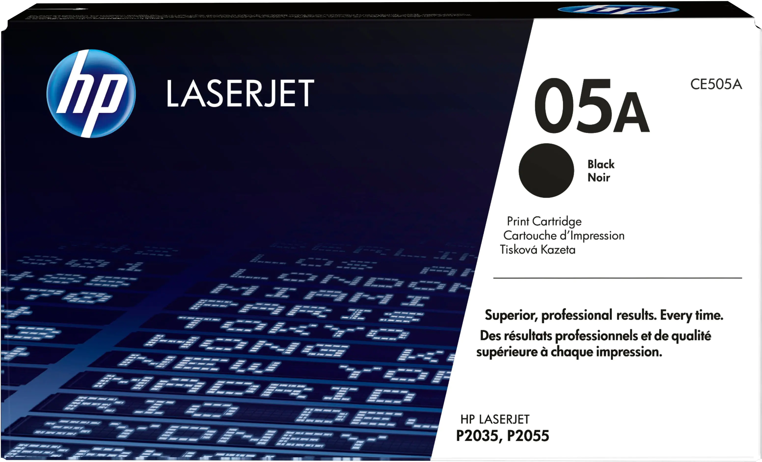 HP 05A - Schwarz - Original - LaserJet - Tonerpatrone (CE505A) - für LaserJet P2033, P2035, P2036, P2037, P2054, P2055, P2056, P2057 HP 05A - Schwarz - Original - LaserJet - Tonerpatrone (CE505A) - für LaserJet P2033, P2035, P2036, P2037, P2054, P2055, P2056, P2057