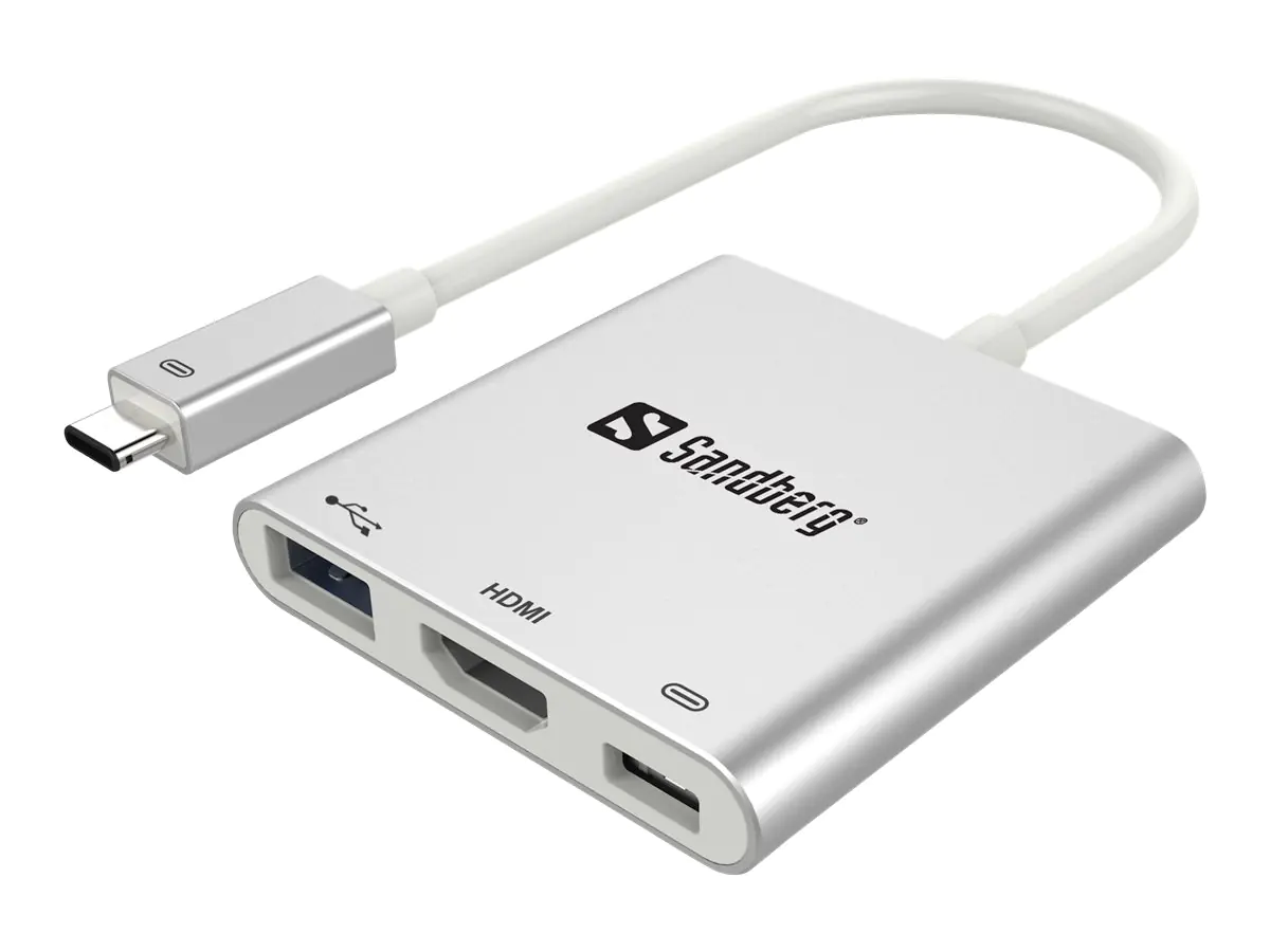 Sandberg USB-C Mini Dock HDMI+USB - Dockingstation - USB - HDMI Sandberg USB-C Mini Dock HDMI+USB - Dockingstation - USB - HDMI