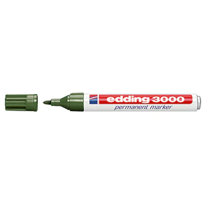 edding Permanentmarker 3000 4-3000015 1,5-3mm Rundspitze ol edding Permanentmarker 3000 4-3000015 1,5-3mm Rundspitze ol