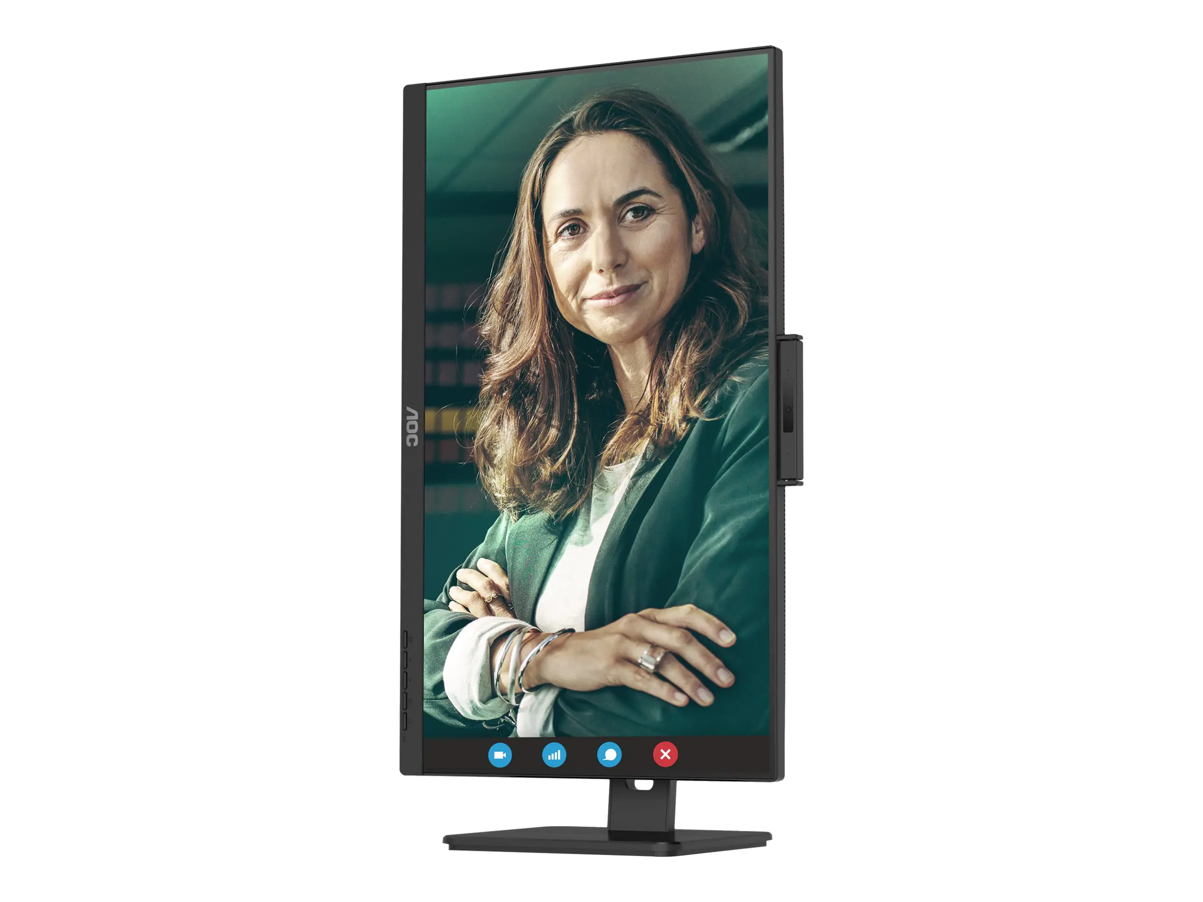 AOC Pro-line Q27P3QW - P3 Series - LED-Monitor - 68.6 cm (27") - 2560 x 1440 QHD @ 75 Hz - IPS - 350 cd/m² - 1000:1 - 4 ms - 2xHDMI, DisplayPort - Lautsprecher - Schwarz - B2B