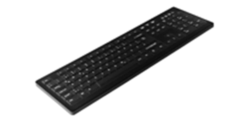 Active Key Contour Design Active Key AK-C8100, Volle Größe (100%), Kabelgebunden, USB, Membran Key Switch, QWERTZ, Schwarz AK-C8100F-UVS-B/GE