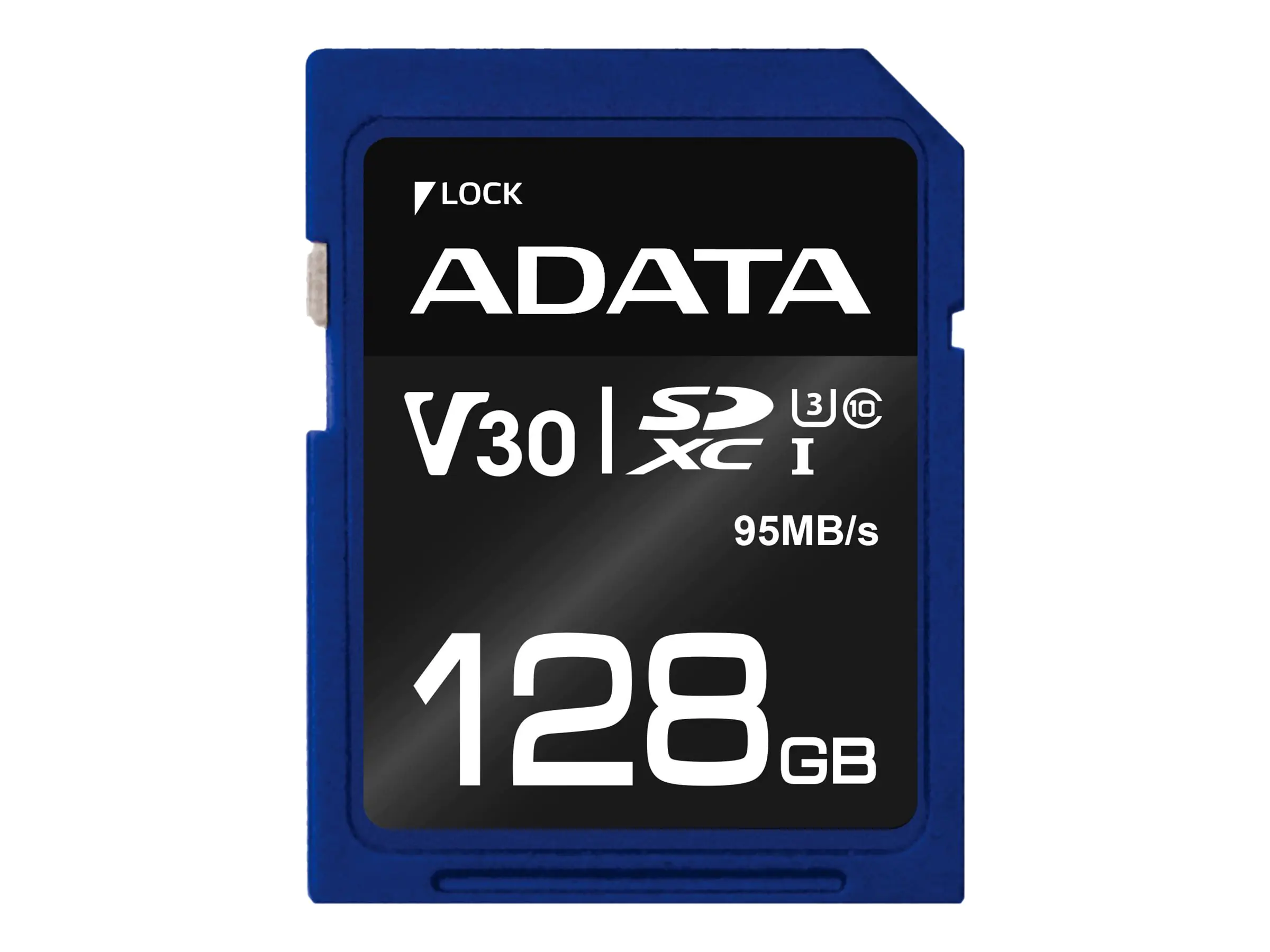 ADATA Premier Pro - Flash-Speicherkarte - 128 GB - Video Class V30 / UHS-I U3 / Class10 - SDXC UHS-I
