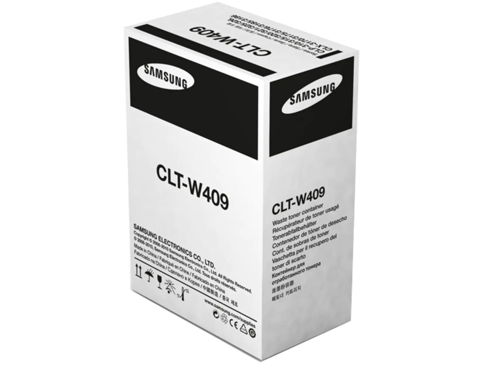 Samsung CLT-W409 - Schwarz, Gelb, Cyan, Magenta - Tonersammler - für Samsung CLP-325, CLX-3170, CLX-3175, CLX-3176, CLX-4175 Samsung CLT-W409 - Schwarz, Gelb, Cyan, Magenta - Tonersammler - für Samsung CLP-325, CLX-3170, CLX-3175, CLX-3176, CLX-4175