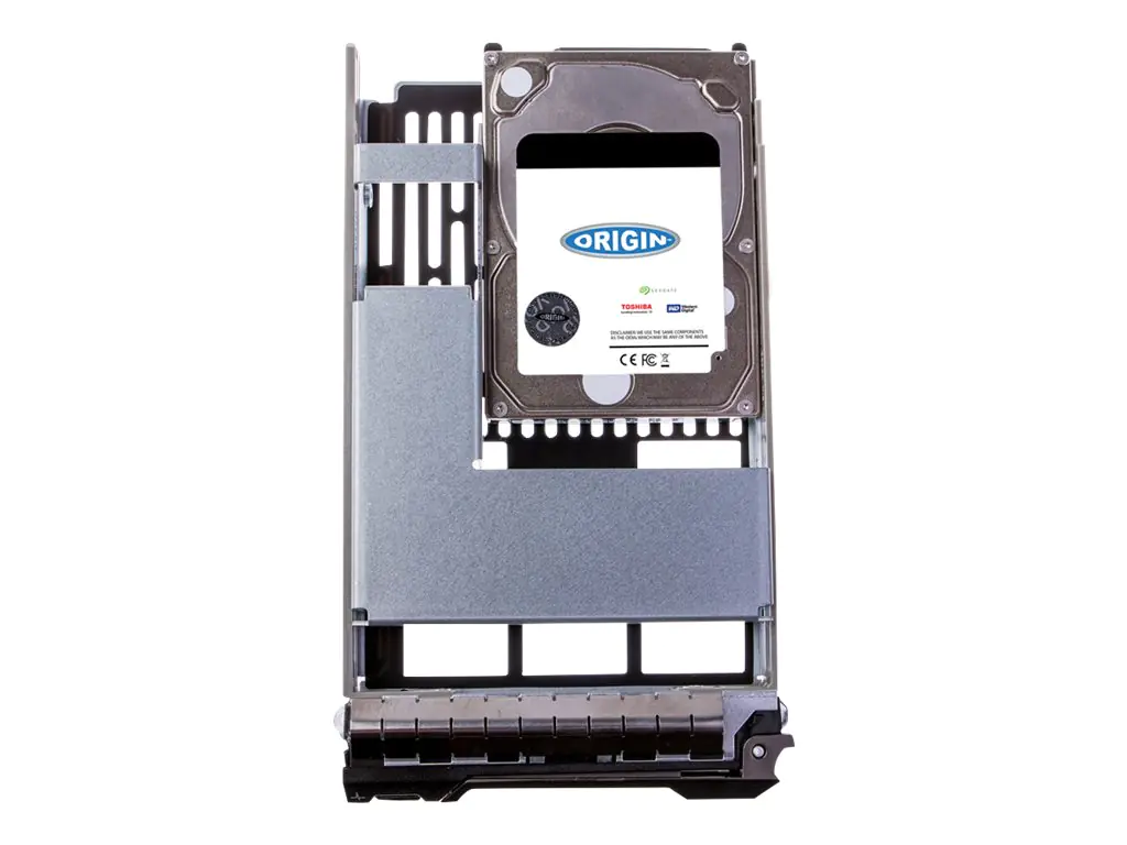 Origin Storage - Festplatte - 12 TB - Hot-Swap - 3.5" (8.9 cm) - SAS 12Gb/s - NL - 7200 rpm - für Dell PowerEdge T430 (3.5"), T630 (3.5"); Dell EMC PowerEdge R430, R530, R730, R730xd