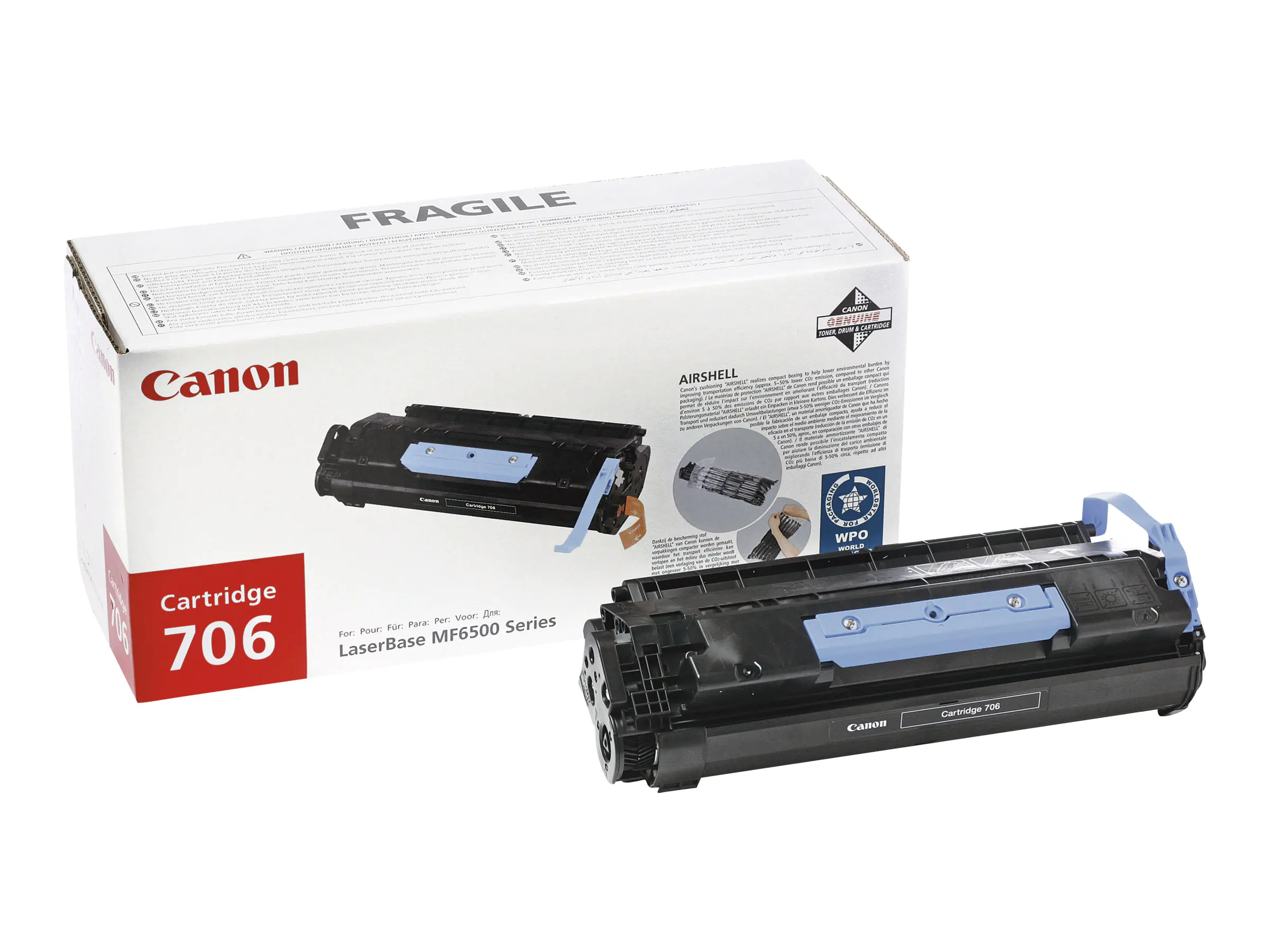 Canon 706 - Schwarz - original - Tonerpatrone 0264B002