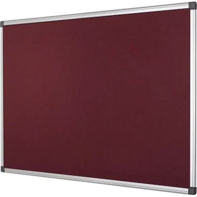 Bi-Office Pinnwand SA2705170 feuerhemmend 180x120cm burgunder