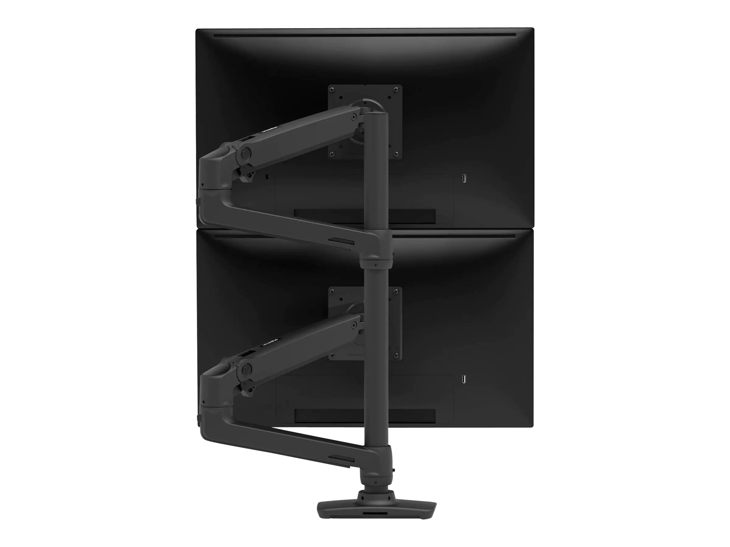 Ergotron LX - Befestigungskit (Doppelarm, hohe Säule) - für 2 LCD-Displays - mattschwarz - Bildschirmgröße: bis zu 101,6 cm (bis zu 40 Zoll) - Tischmontage Ergotron LX - Befestigungskit (Doppelarm, hohe Säule) - für 2 LCD-Displays - mattschwarz - Bildschirmgröße: bis zu 101,6 cm (bis zu 40 Zoll) - Tischmontage