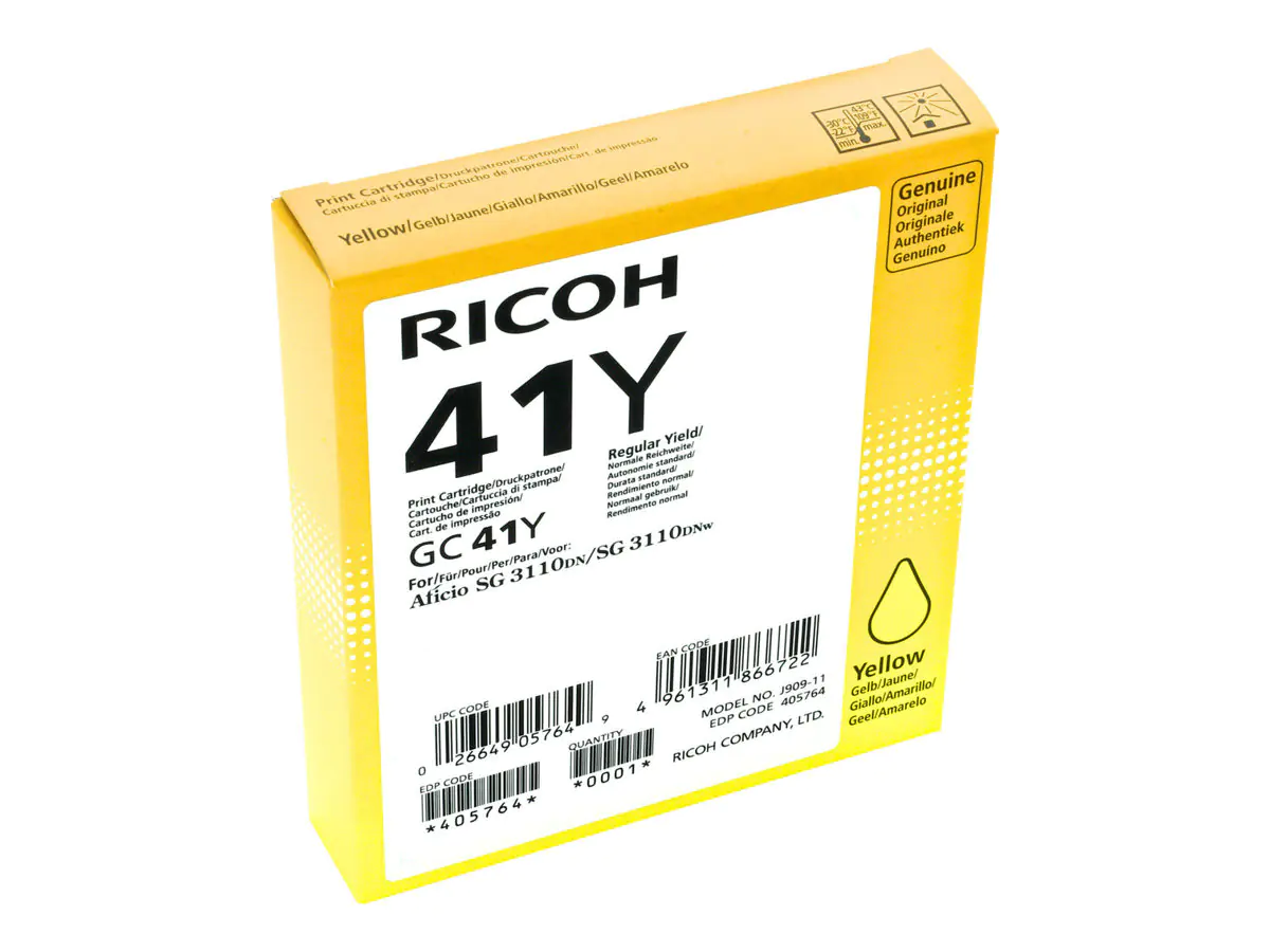 Ricoh Gelb - original - Tintenpatrone - für 405764
