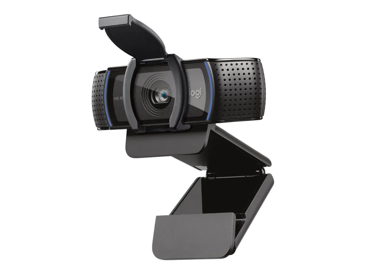 Logitech HD Pro Webcam C920S - Webcam - Farbe - 1920 x 1080 - Audio - USB