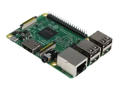 Raspberry Pi 3 Model B - Einplatinenrechner - Broadcom BCM2837 / 1.2 GHz - RAM 1 GB - 802.11b/g/n, Bluetooth 4.1