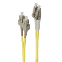 ALOGIC - Netzwerkkabel - LC Single-Modus (M) zu SC Single-Modus (M) - 0.5 m - 3 mm - Glasfaser - Duplex - 9/125 Mikrometer - OS2 - halogenfrei