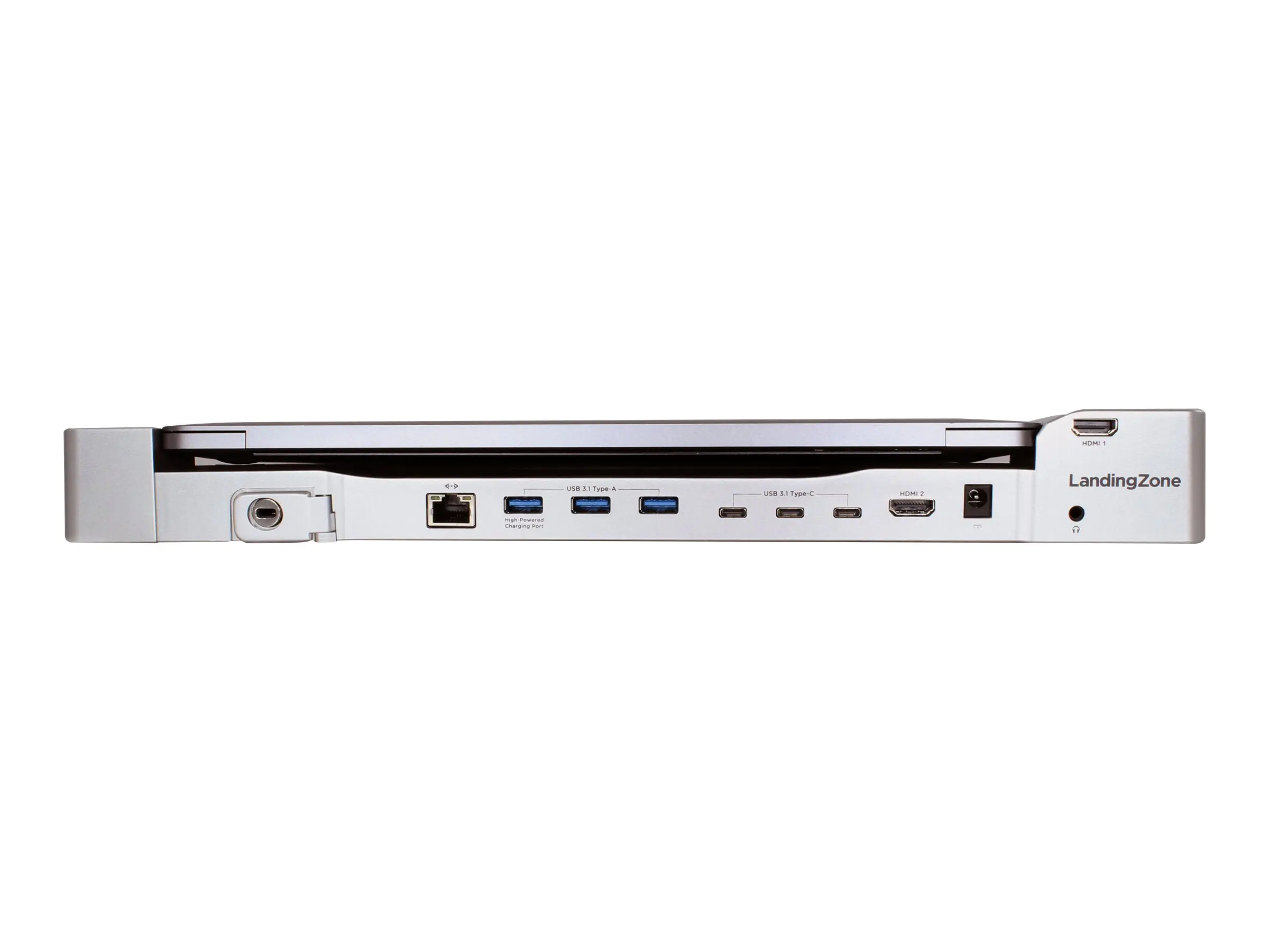 LandingZone - Dockingstation - USB-C - 2 x HDMI - GigE - 96 Watt - Großbritannien, Europäische Union - für Apple MacBook Air (Anfang 2020, Ende 2018, Mitte 2019)
