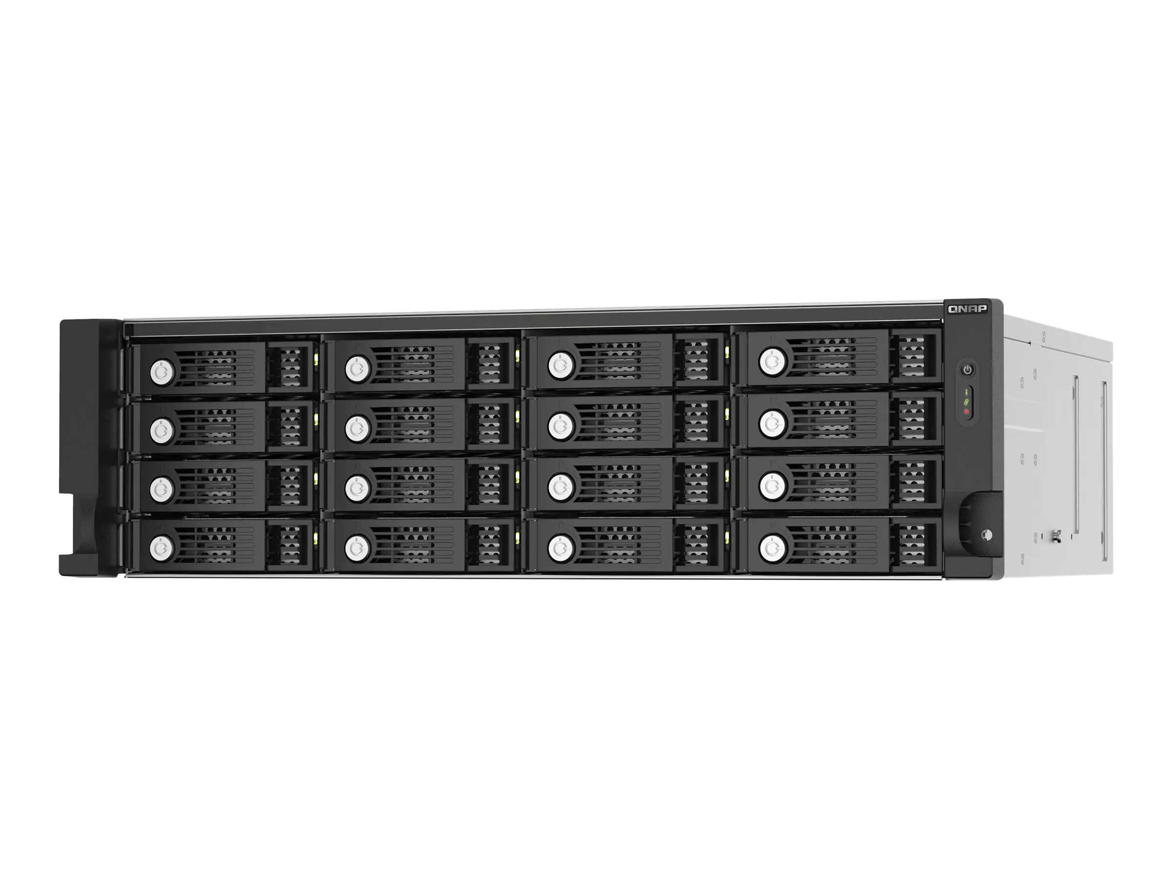 QNAP TL-R1620Sep-RP - Festplatten-Array - 16 Schächte (SATA-600 / SAS-3) - SAS 12Gb/s (extern) - Rack - einbaufähig - 3U