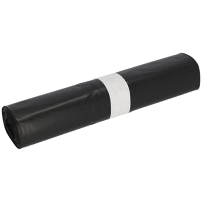 STANDARD Müllsack 70 x 110 cm (B x H) 120l LDPE, 98 % recycelt schwarz 25 St./Pack.