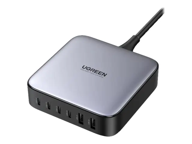 Ugreen Nexode - Netzteil - 200 Watt - 6 Ausgabeanschlussstellen (4 x USB-C, 2 x USB) 40914