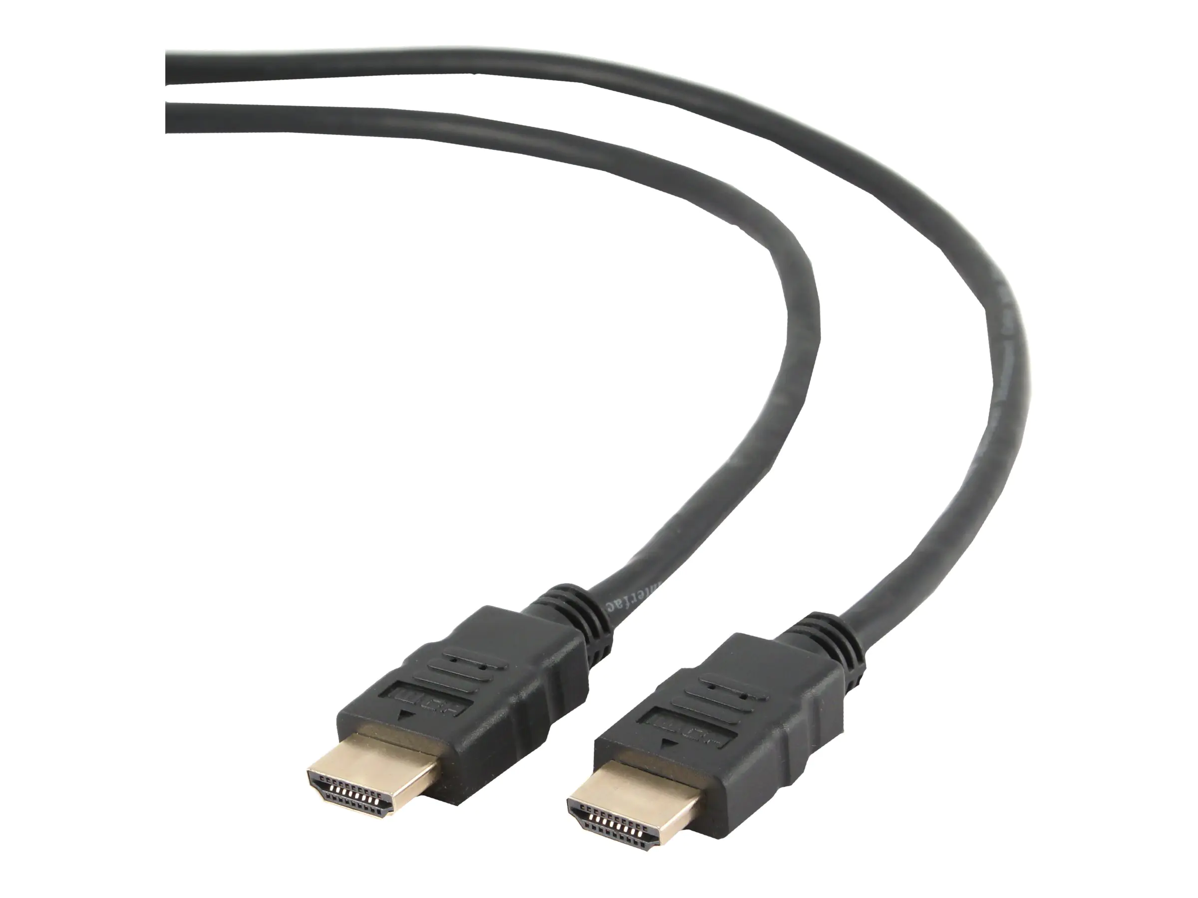 Gembird CC-HDMI4-20M - HDMI-Kabel mit Ethernet - HDMI männlich zu HDMI männlich - 20 m - STP-Kabel - Schwarz
