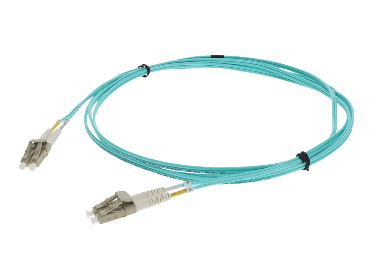 AddOn 3m LC OM4 Aqua Patch Cable - Patch-Kabel - LC/PC Multimode (M) ADD-LC-LC-3M5OM4
