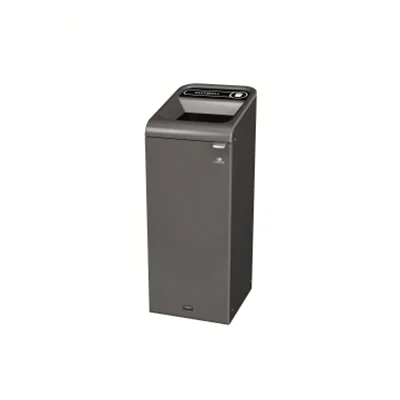 Rubbermaid Abfallsammelsystem 49,5 x 97,5 x 36,7 cm (B x H x T) 57l 1 Sortierfach Stahl, verzinkt grau/schwarz Rubbermaid Abfallsammelsystem 49,5 x 97,5 x 36,7 cm (B x H x T) 57l 1 Sortierfach Stahl, verzinkt grau/schwarz