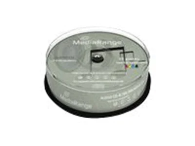 MediaRange - 25 x CD-R - 700 MB (80 Min) 52x - bedruckbare Oberfläche - Spindel