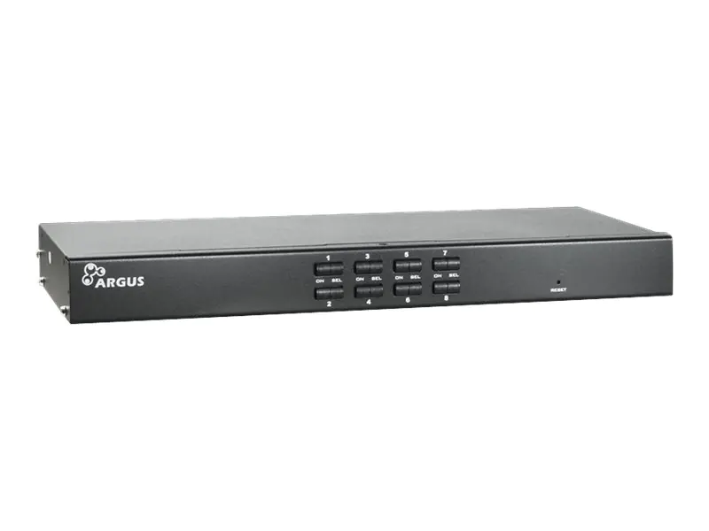 Inter-Tech Argus KVM AS-9108DU - KVM-Switch - 8 x KVM port(s) 88887233