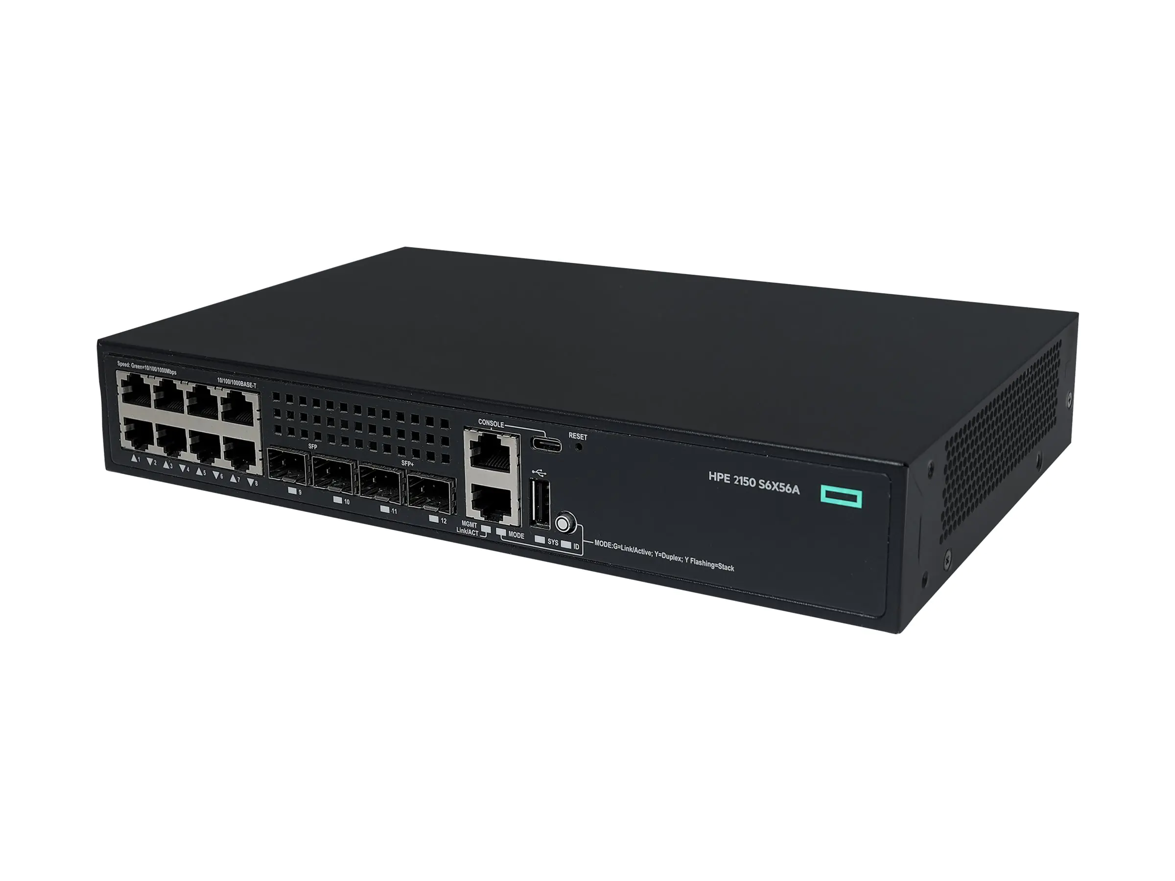 HPE Networking Comware 5150L 8p 10M/100M/1G 2p S6X56A