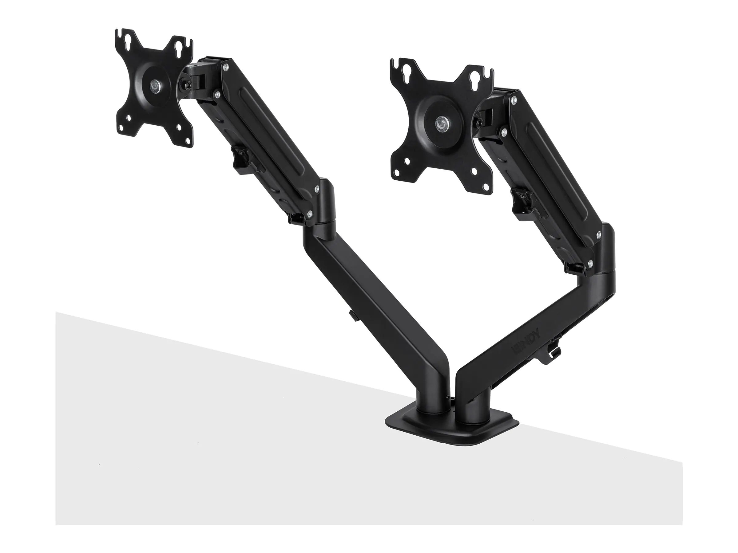 Lindy Befestigungskit (Gasfeder-Monitorarm) - für 2 LCD-Displays - dual - Aluminium, Kunststoff - Sc