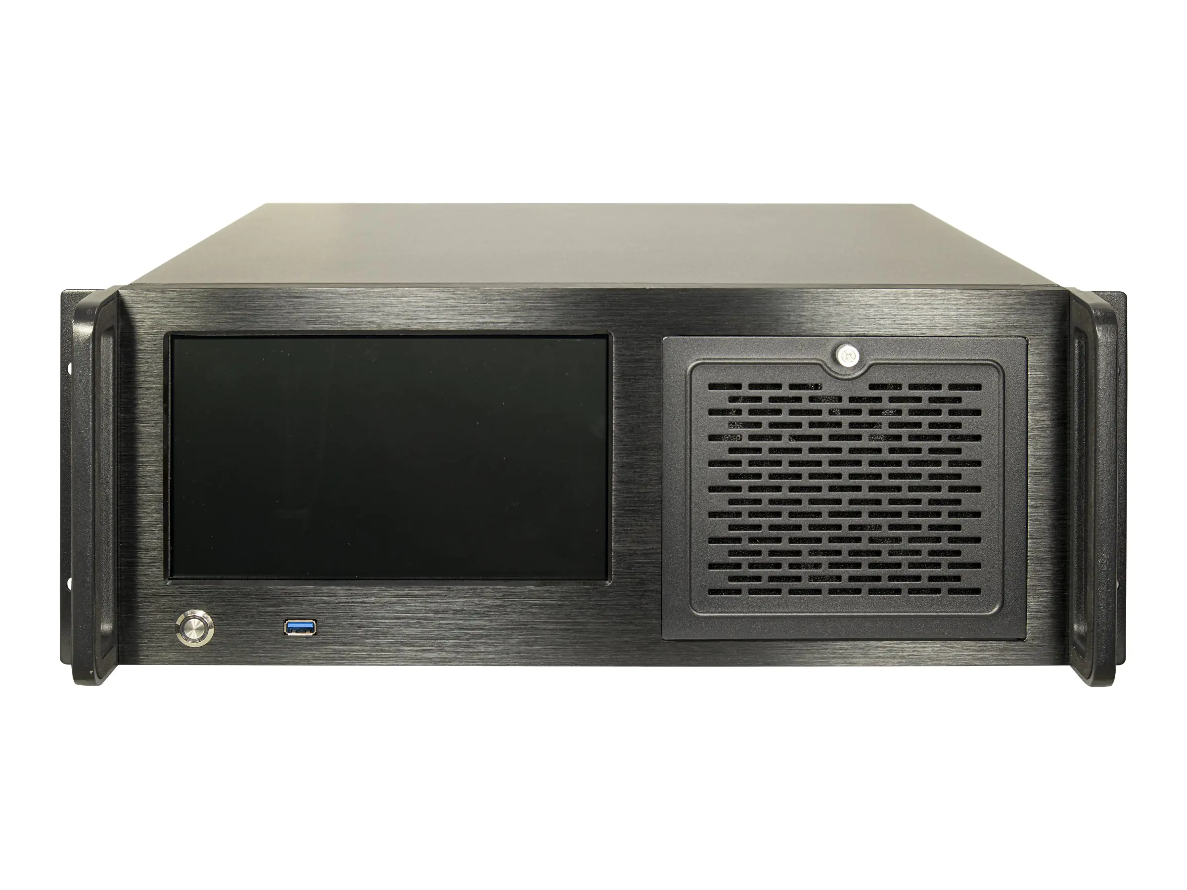 Inter-Tech IPC 4U-4460TFT - Rack-Montage - E-ATX - keine Spannungsversorgung (ATX / PS/2) - USB