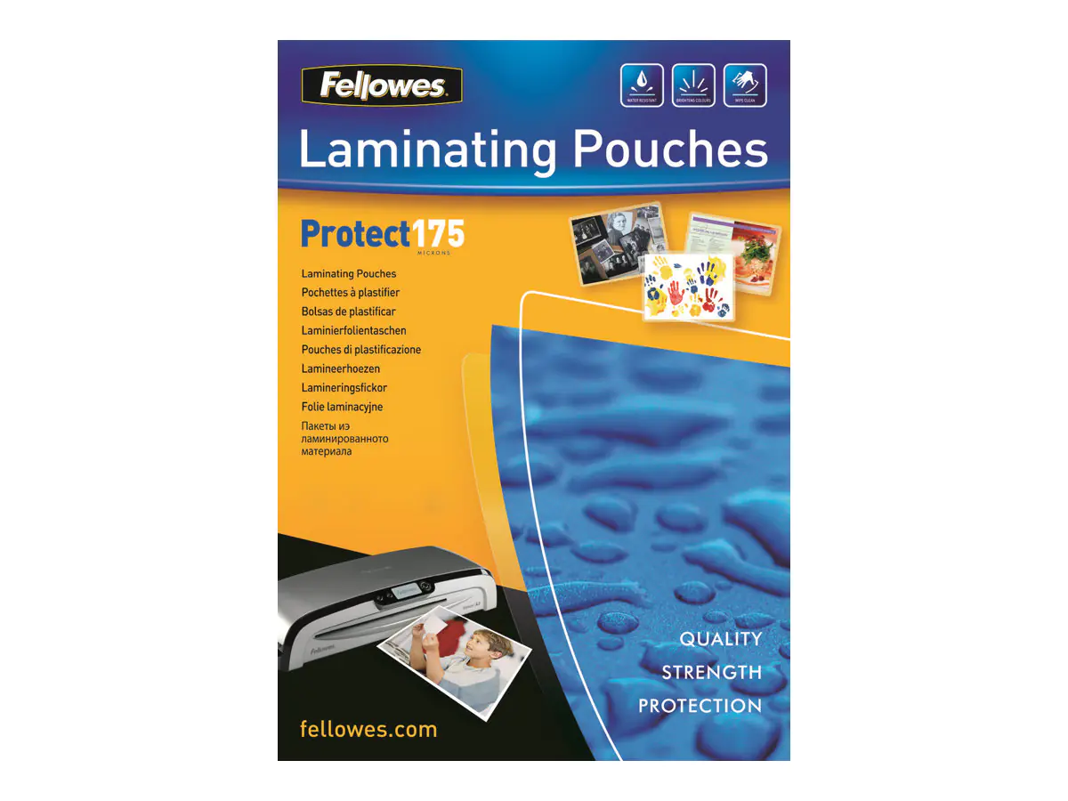 Fellowes Laminierfolie Protect 175 5308803 DIN A3 tr 100 St./Pack.