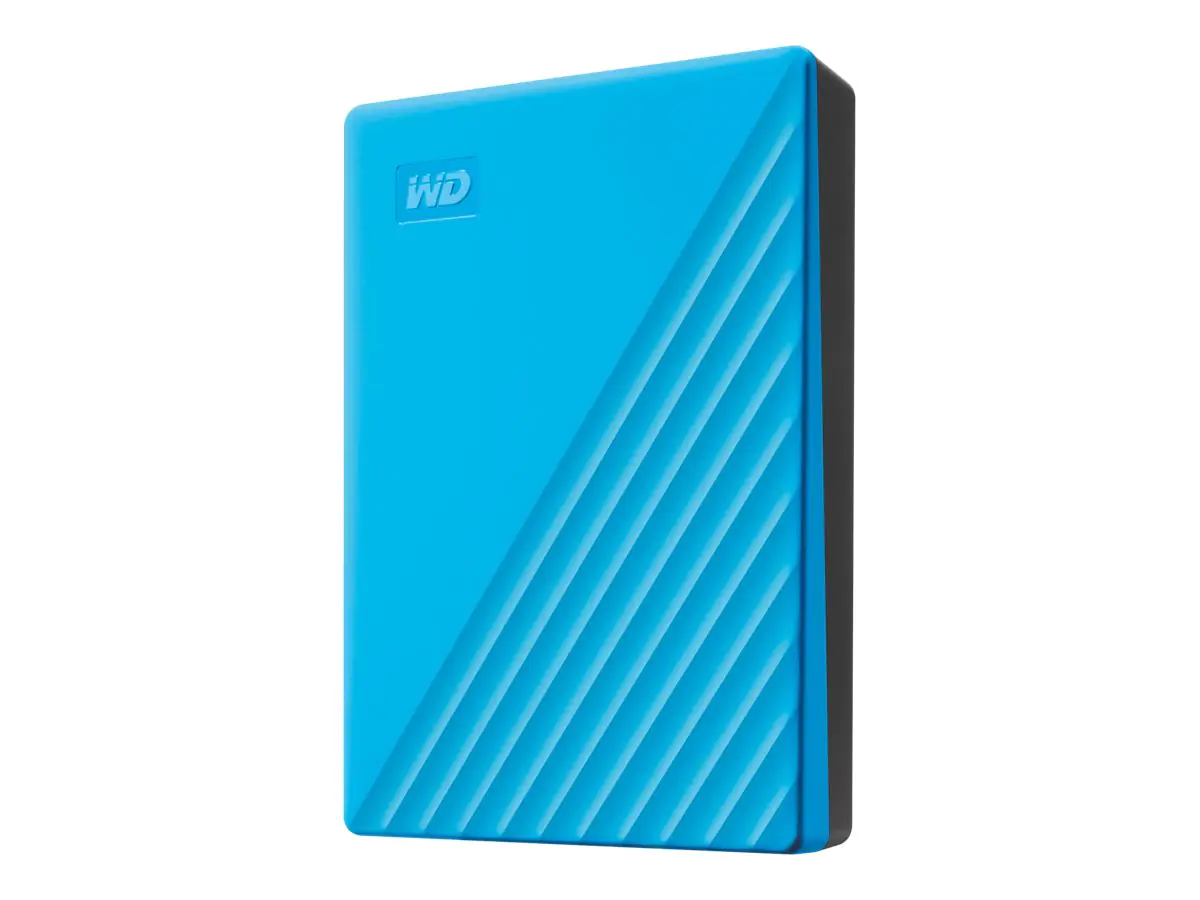 WD My Passport WDBPKJ0040BBL - Festplatte - verschlüsselt - 4 TB - extern (tragbar) WDBPKJ0040BBL-WESN