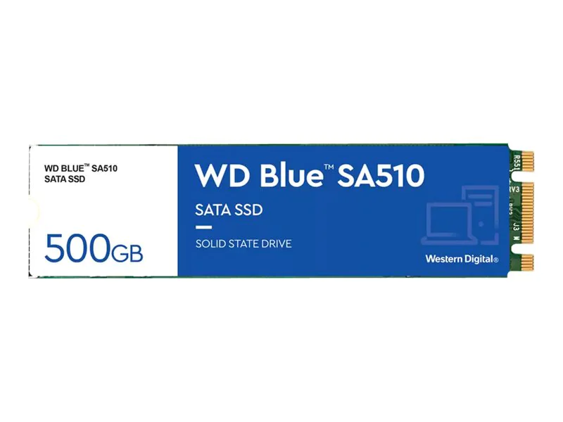 WD Blue SA510 m.2 SSD SATA WDS500G3B0B