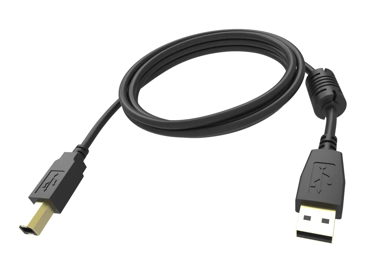 Vision Professional - USB-Kabel - USB (M) zu USB Typ B (M) - USB 2.0 - 5 m - Schwarz