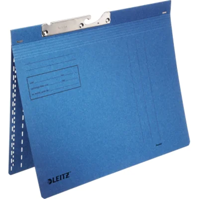 Leitz Pendelhefter DIN A4 250g/m² kaufmännische Heftung mit Organisationsaufdruck Manilakarton blau 50 St./Pack. Leitz Pendelhefter DIN A4 250g/m² kaufmännische Heftung mit Organisationsaufdruck Manilakarton blau 50 St./Pack.